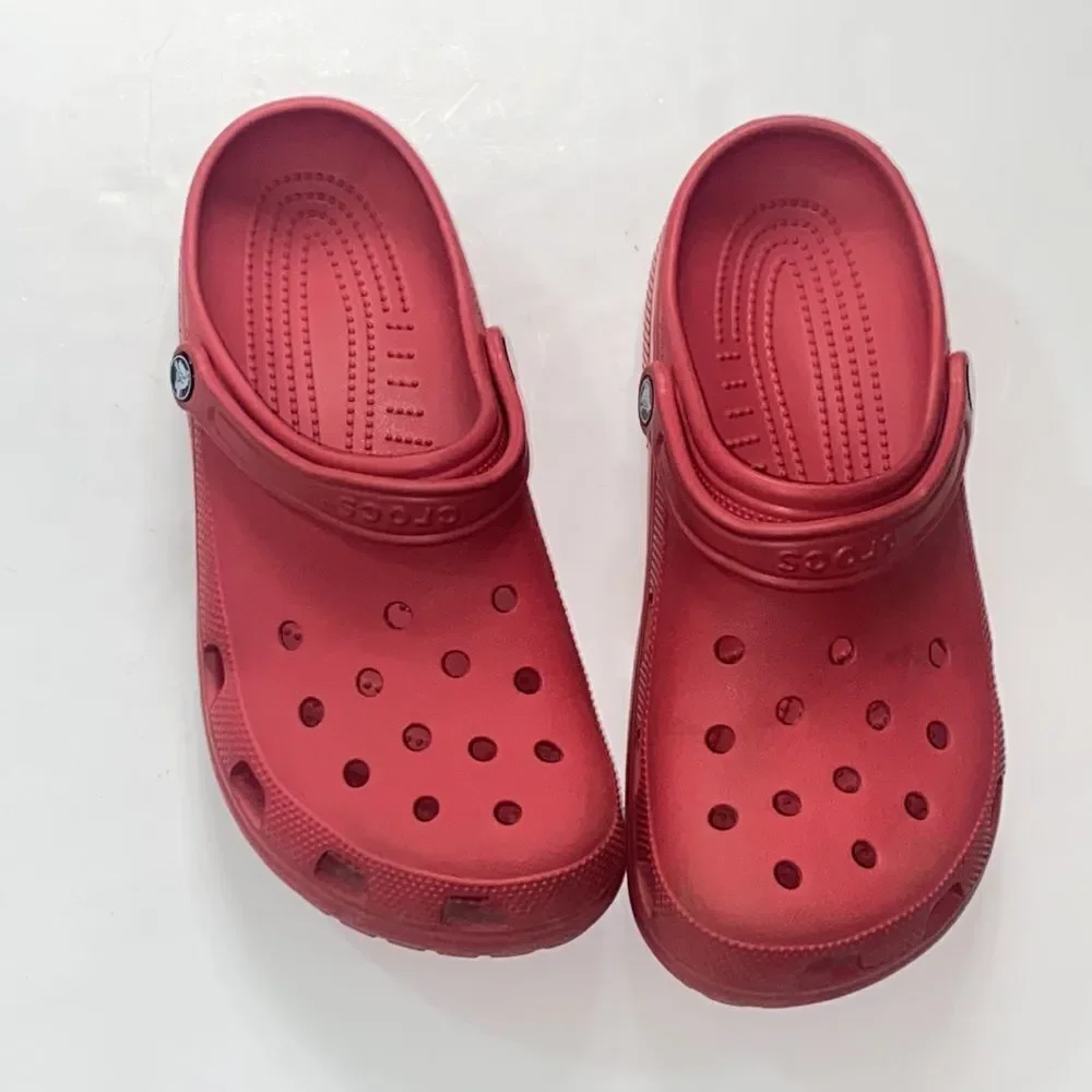 Crocs Classics Electric Pink Men Shoes Size 11